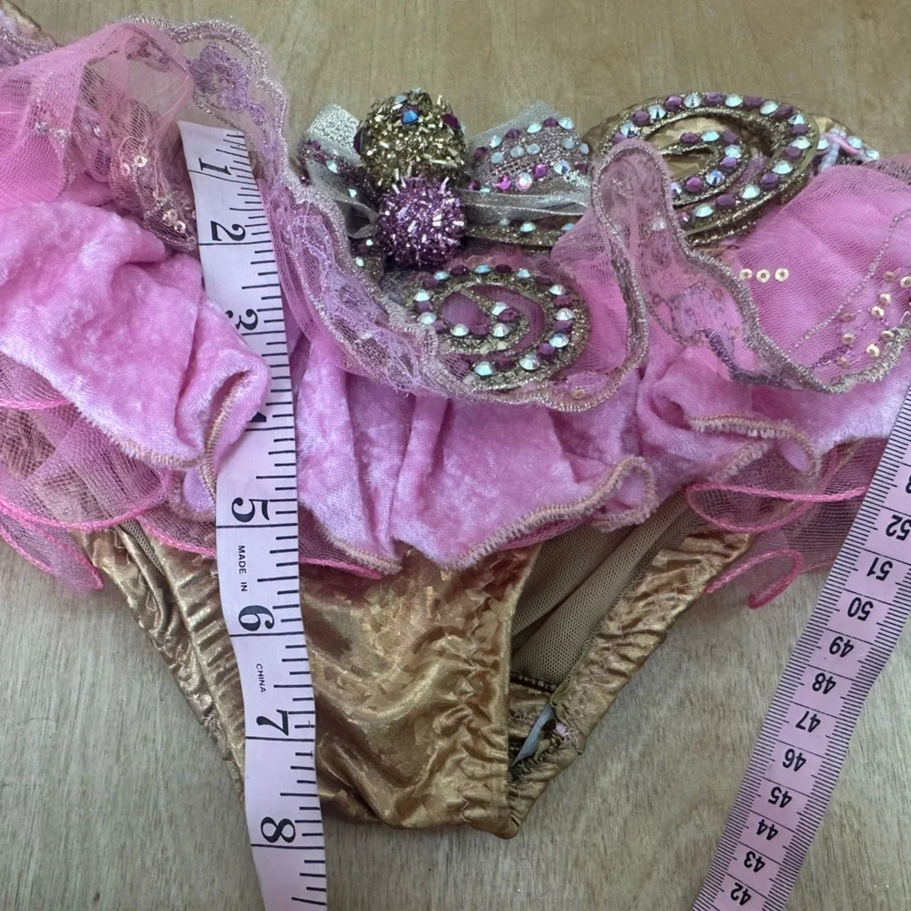Swim Pageant Custom Glitz Swim Ultra Mega‎ Glitz Girls 4/5 Sandra Parker Designe